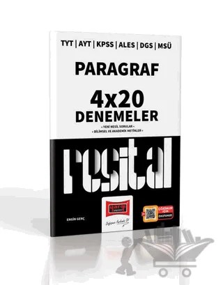 Yargı Yayınları 2023 TYT AYT KPSS ALES DGS MSÜ Resital Serisi Paragraf 4x20 Deneme Sınavı – Kolektif – Yargı Yayınevi kitap kapağı