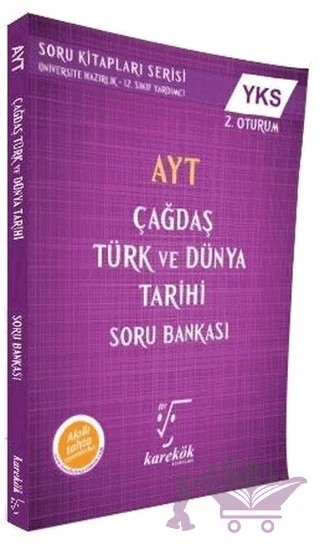 YKS 2.Oturum Çağdaş Türk ve Dünya Tarihi Soru Bankası – Kolektif – Karekök Yayıncılık kitap kapağı