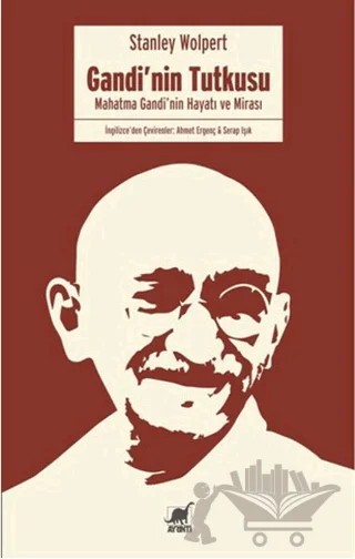 Gandi'nin Tutkusu – Stanley Wolpert – Ayrıntı Yayınları kitap kapağı