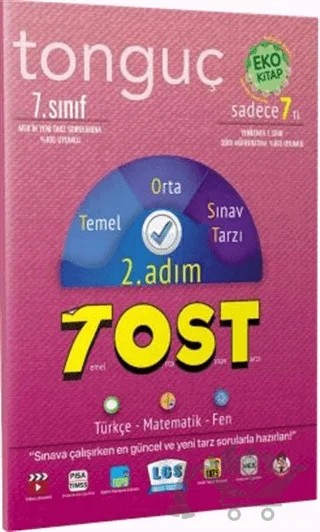 7. Sınıf TOST 2. Adım – Kolektif – Tonguç Akademi kitap kapağı