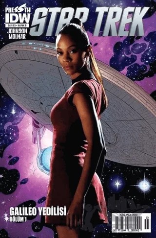 Star Trek Sayı: 3 - Kapak B – Presstij Kitap kitap kapağı