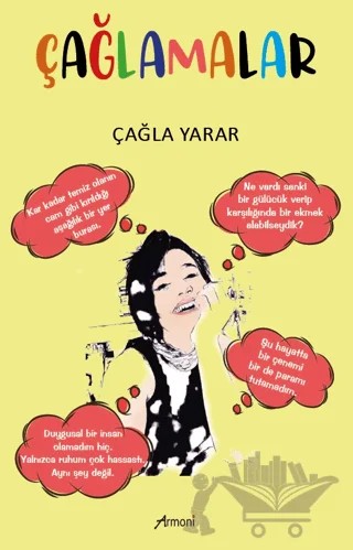 Çağlamalar – Çağla Yarar – Armoni Yayıncılık kitap kapağı