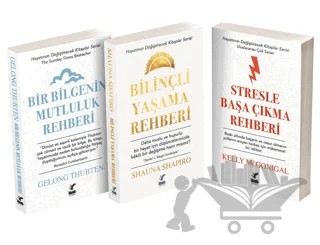 Hayatınızı Değiştirecek Kitaplar Seti (3 Kitap Set) – Kelly Mcgonigal, Gelong Thubten, Shauna Shapiro – Güney Kitap kitap kapağı
