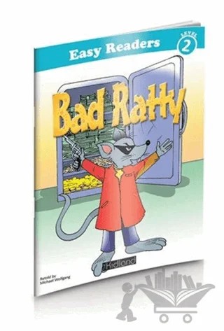 Bad Ratty - Easy Readers Level 2 – Michael Wolfgang – MK Publications kitap kapağı