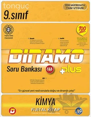 9. Sınıf Dinamo Kimya Soru Bankası – Kolektif – Tonguç Akademi kitap kapağı