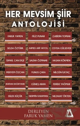 Her Mevsim Şiir Antolojisi – Faruk Yamen – Sisyphos Yayınları kitap kapağı
