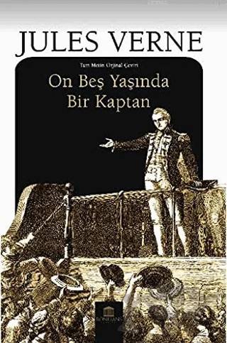 On Beş Yaşında Bir Kaptan – Jules Verne – Rönesans Yayınları kitap kapağı