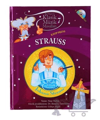 Strauss - Kayıp Prens – Neşe Türkeş – Doğan Egmont Yayıncılık kitap kapağı