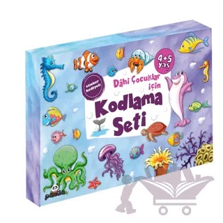 4+5 Yaş Dahi Çocuklar için Kodlama Seti – Afife Çoruk – Beyaz Panda Yayınları kitap kapağı