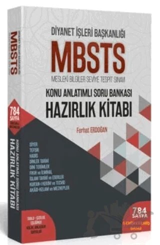 2025 Diyanet İşleri Başkanlığı MBSTS Konu Anlatımlı Soru Bankası Hazırlık Kitabı – Ferhat Erdoğan – Yargı Yayınevi kitap kapağı