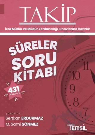 Takip Süreler Soru Kitabı – Sertkan Erdurmaz, M. Sami Sönmez – Temsil Kitap kitap kapağı