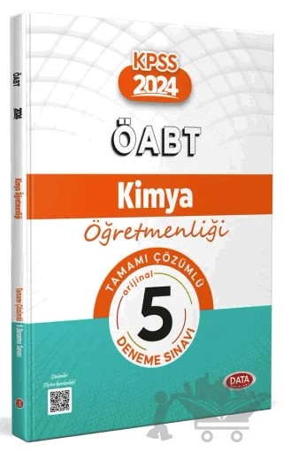 ÖABT 2024 Kimya Öğretmenliği Tamamı Çözümlü 5 Deneme Sınavı – Kolektif – Data Yayınları kitap kapağı