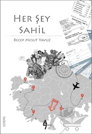 Her Şey Sahil – Recep Mesut Yavuz – A7 Kitap kitap kapağı