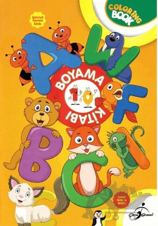 Boyama Kitabı - 8 – Kolektif – Çocuk Gezegeni kitap kapağı