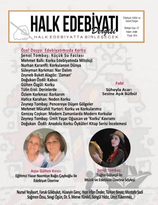 Halk Edebiyatı Dergisi Sayı: 57 Kasım - Aralık 2023 – Halk Edebiyatı Dergisi Yayınları kitap kapağı