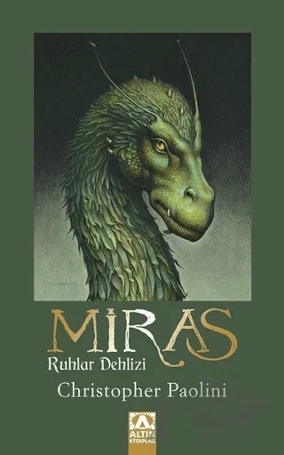 Miras - Ruhlar Dehlizi – Christopher Paolini – Altın Kitaplar kitap kapağı