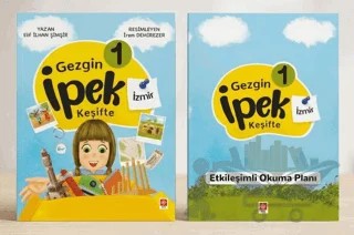 Gezgin İpek Keşifte - 1 İzmir + Etkileşimli Okuma Planı – Elif İlhan Şimşir – Ekin Basım Yayın kitap kapağı