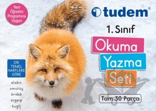 1. Sınıf Okuma Yazma Seti – Kolektif – Tudem Yayınları - Bayilik kitap kapağı