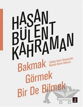 Bakmak Görmek Bir De Bilmek – Hasan Bülent Kahraman – Kapı Yayınları kitap kapağı