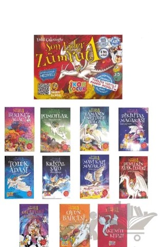 Son Ejder Zümrüt 1 – Erdal Çakıcıoğlu – İkon Çocuk kitap kapağı
