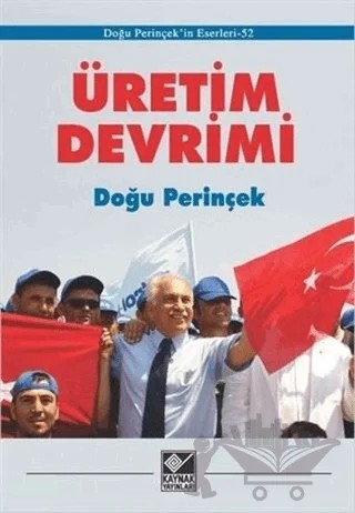 Üretim Devrimi – Doğu Perinçek – Kaynak Yayınları kitap kapağı
