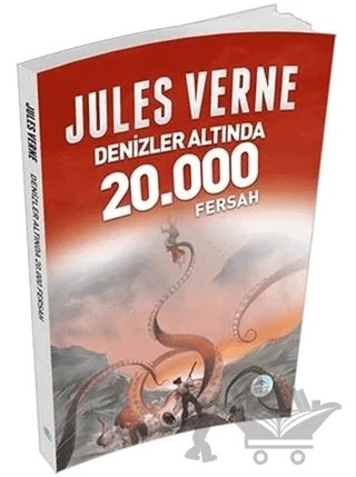 Denizler Altında 20,000 Fersah – Jules Verne – Maviçatı Yayınları kitap kapağı