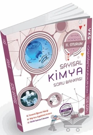 2018 YKS 2. Oturum Sayısal Kimya Soru Bankası – Mithat Işık – Bilimyolu Yayıncılık kitap kapağı
