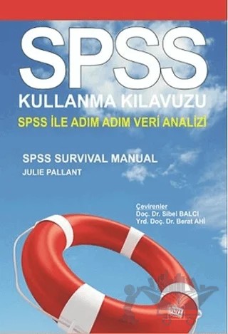 SPSS Kullanma Kılavuzu – Berat Ahi, Julie Pallant – Anı Yayıncılık kitap kapağı