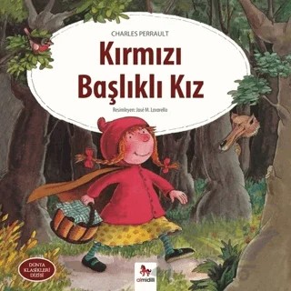Kırmızı Başlıklı Kız – Charles Perrault – Almidilli kitap kapağı