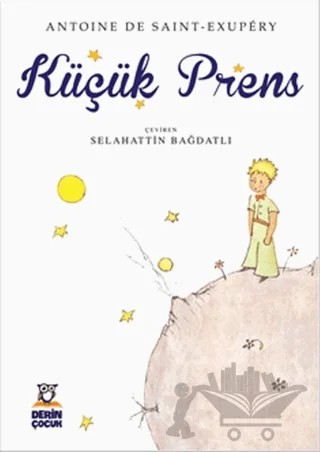 Küçük Prens – Antoine de Saint-Exupery – Derin Yayınları kitap kapağı