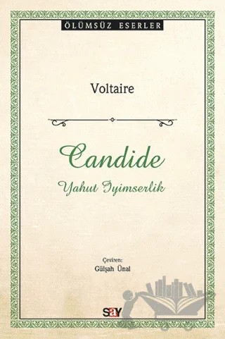 Candide – Voltaire – Say Yayınları kitap kapağı