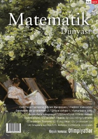Matematik Dünyası Dergisi Sayı:111 Yıl:2022 – Kollektif – Nesin Yayınevi kitap kapağı
