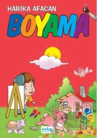 Harika Afacan Boyama – Kolektif – Pinokyo Yayınları kitap kapağı