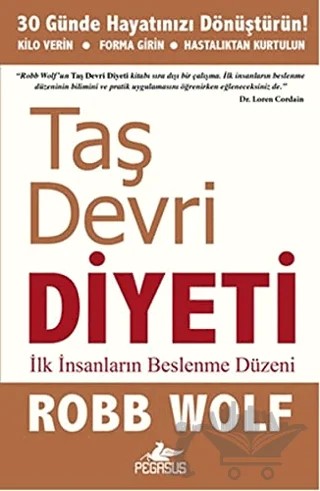 Taş Devri Diyeti – Robb Wolf – Pegasus Yayınları kitap kapağı
