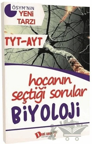 2018 TYT AYT Hocanın Seçtiği Sorular Biyoloji Soru Bankası – Kolektif – Dahi Adam Yayıncılık kitap kapağı
