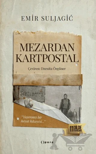 Mezardan Kartpostal – Emir Suljagic – Opera Kitap kitap kapağı