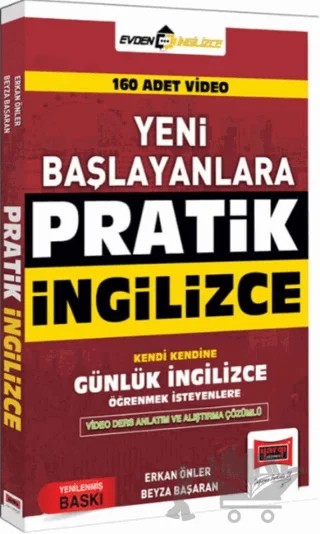 Yeni Başlayanlara Pratik İngilizce – Erkan Önler – Yargı Yayınevi kitap kapağı