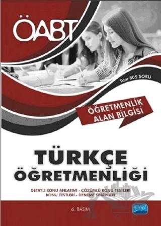 ÖABT Türkçe Öğretmenliği - Öğretmenlik Alan Bilgisi – Kolektif – Nobel Akademik Yayıncılık kitap kapağı