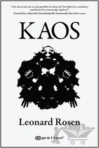 Kaos – Leonard Rosen – Epsilon Yayınevi kitap kapağı