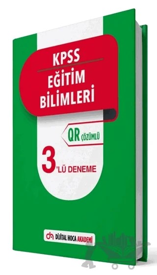 2022 KPSS Eğitim Bilimleri QR Çözümlü 3 Deneme – Kolektif – Dijital Hoca kitap kapağı