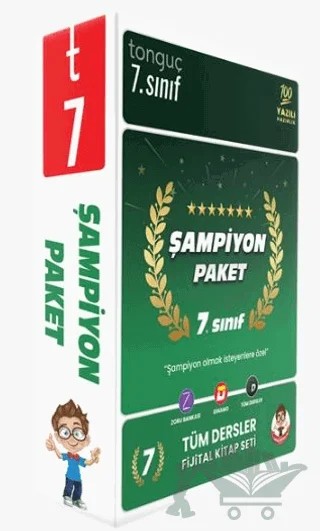 7. Sınıf Şampiyon Paketi – Kolektif – Tonguç Akademi kitap kapağı