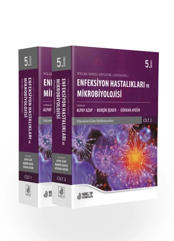 Enfeksiyon Hastalıkları ve Mikrobiyolojisi – Nobel Tıp Kitabevi kitap kapağı