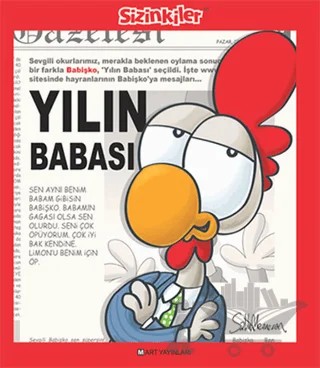 Sizinkiler - Yılın Babası – Kolektif – Mart Yayınları kitap kapağı