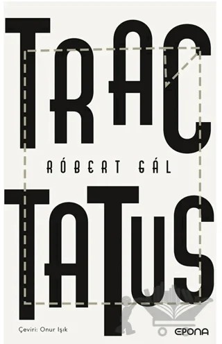 Tractatus – Robert Gal – Epona Kitap kitap kapağı