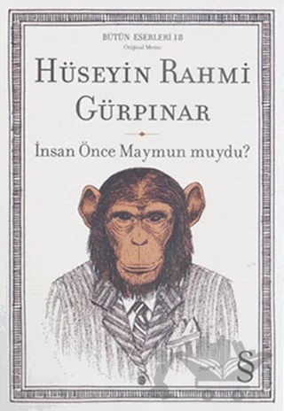 İnsan Önce Maymun Muydu? – Hüseyin Rahmi Gürpınar – Everest Yayınları kitap kapağı