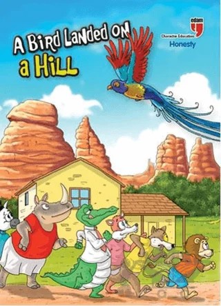 A Bird Landed on a Hill - Honesty – Neriman Karatekin – EDAM kitap kapağı