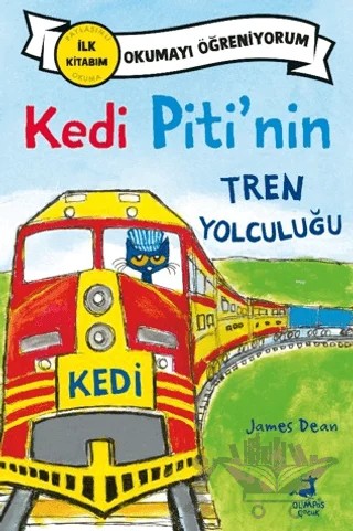 Kedi Piti’nin Tren Yolculuğu – James Dean – Olimpos Çocuk kitap kapağı