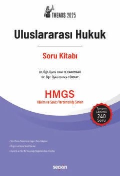 THEMIS – Uluslararası Hukuk Soru Kitabı – Hilal Cecanpınar, Hatice Türkay – Seçkin Yayıncılık kitap kapağı