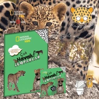 Çok Havalı Leopar - National Geographic Kids – Crispin Boyer – Beta Kids kitap kapağı