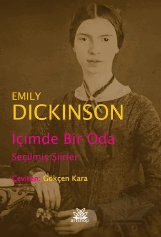 İçimde Bir Oda – Emily Dickinson – Artshop Yayıncılık kitap kapağı